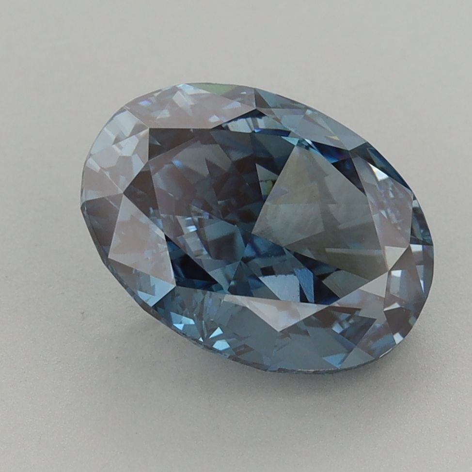 Loose Diamond - OVAL 3.49ct Fancy Blue VS1: Loose Diamond - OVAL 3.49ct Fancy Blue VS1 Source: This is a real non-mined Diamond that has been grown in a lab Shape: OVAL Carats: 3.49 Color: Fancy Blue Certification: IGI The Diamond Depot Guarant