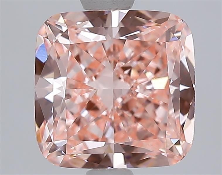 Loose Diamond - CUSHION MODIFIED 2.54ct Fancy Vivid Pink VVS2: Loose Diamond - CUSHION MODIFIED 2.54ct Fancy Vivid Pink VVS2 Source: This is a real non-mined Diamond that has been grown in a lab Shape: CUSHION MODIFIED Carats: 2.54 Color: Fancy Vivid Pink Certifi