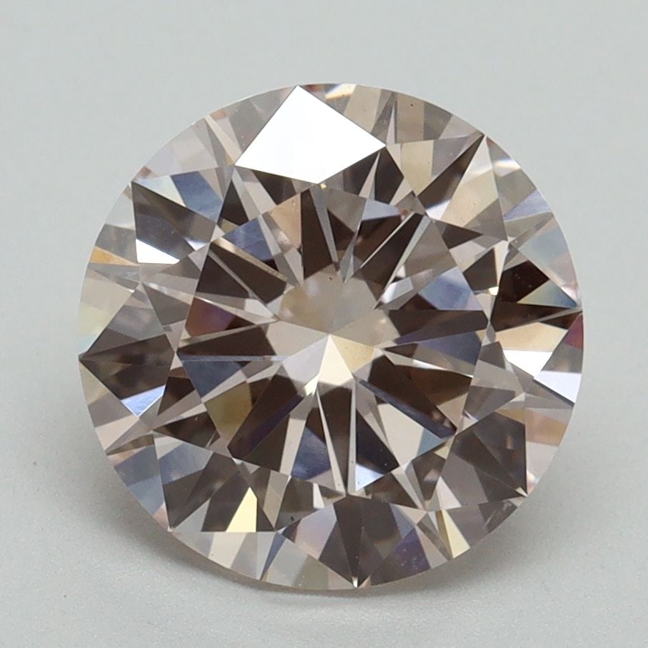 Loose Diamond - ROUND 3.0ct Fancy Light Pink VS1: Loose Diamond - ROUND 3.0ct Fancy Light Pink VS1 Source: This is a real non-mined Diamond that has been grown in a lab Shape: ROUND Carats: 3.0 Color: Fancy Light Pink Certification: IGI Video: