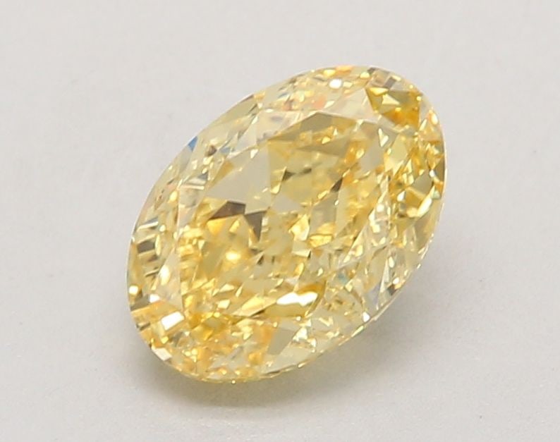 Loose Diamond - OVAL 1.87ct Fancy Vivid Yellow VS1: Loose Diamond - OVAL 1.87ct Fancy Vivid Yellow VS1 Source: This is a real non-mined Diamond that has been grown in a lab Shape: OVAL Carats: 1.87 Color: Fancy Vivid Yellow Certification: IGI Video: