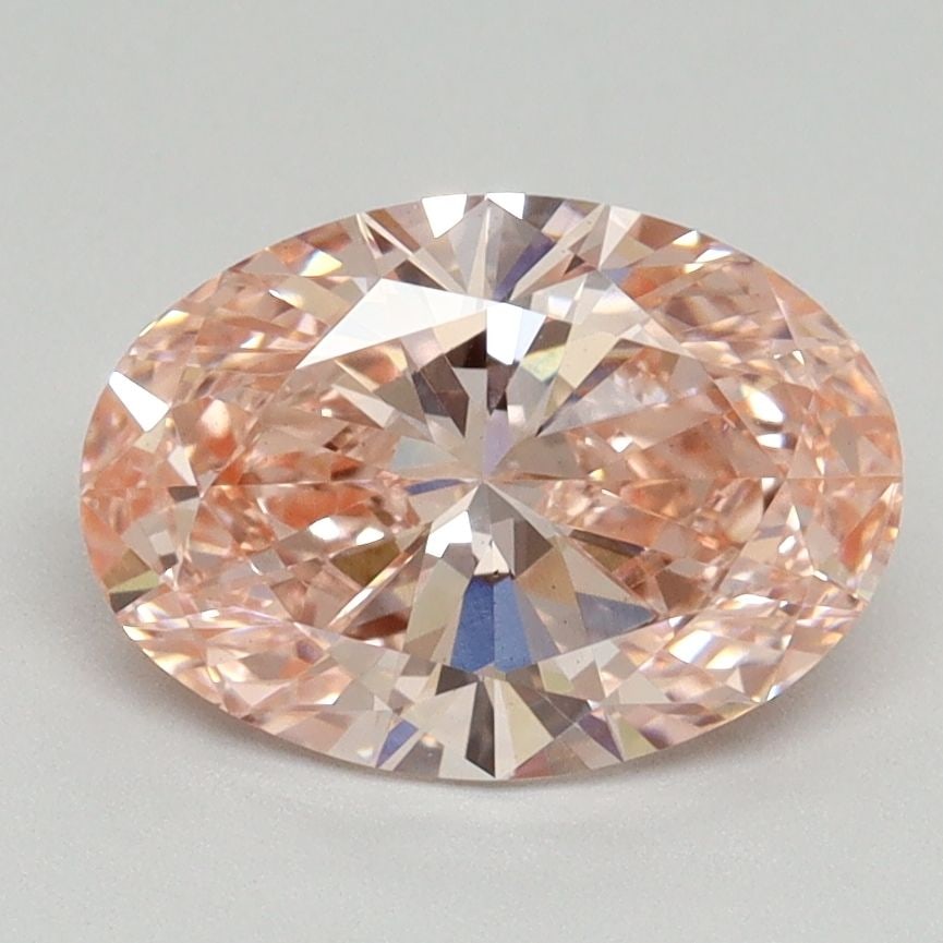 Loose Diamond - OVAL 1.96ct Fancy Vivid Pink VS1: Loose Diamond - OVAL 1.96ct Fancy Vivid Pink VS1 Source: This is a real non-mined Diamond that has been grown in a lab Shape: OVAL Carats: 1.96 Color: Fancy Vivid Pink Certification: IGI Video: