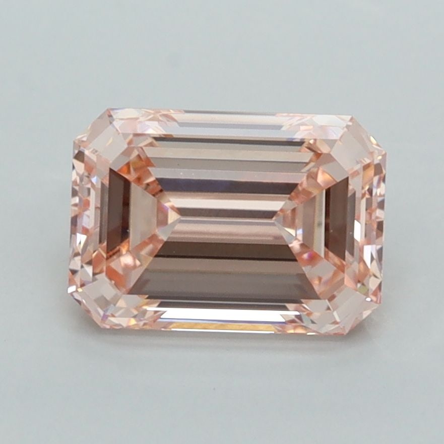 Loose Diamond - EMERALD 2.03ct Fancy Intense Pink VVS2: Loose Diamond - EMERALD 2.03ct Fancy Intense Pink VVS2 Source: This is a real non-mined Diamond that has been grown in a lab Shape: EMERALD Carats: 2.03 Color: Fancy Intense Pink Certification: IGI Vi