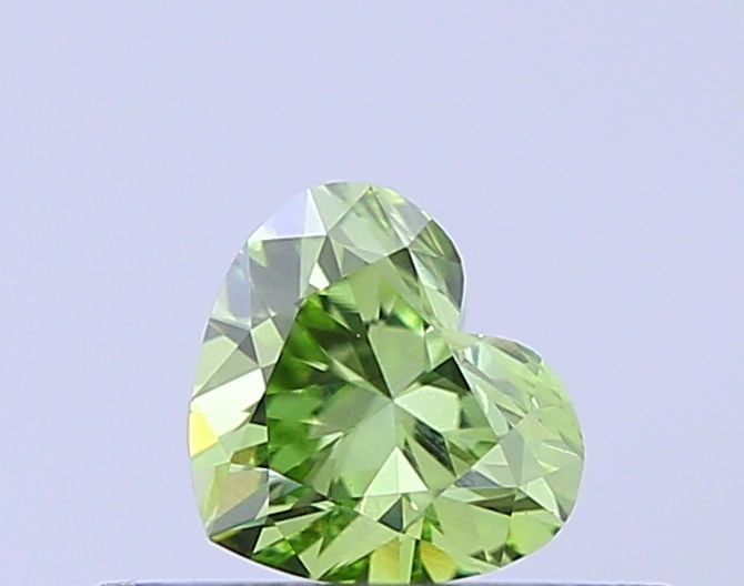Loose Diamond - HEART 0.32ct Fancy Green VVS2: Loose Diamond - HEART 0.32ct Fancy Green VVS2 Source: This is a real non-mined Diamond that has been grown in a lab Shape: HEART Carats: 0.32 Color: Fancy Green Certification: NONE Video: