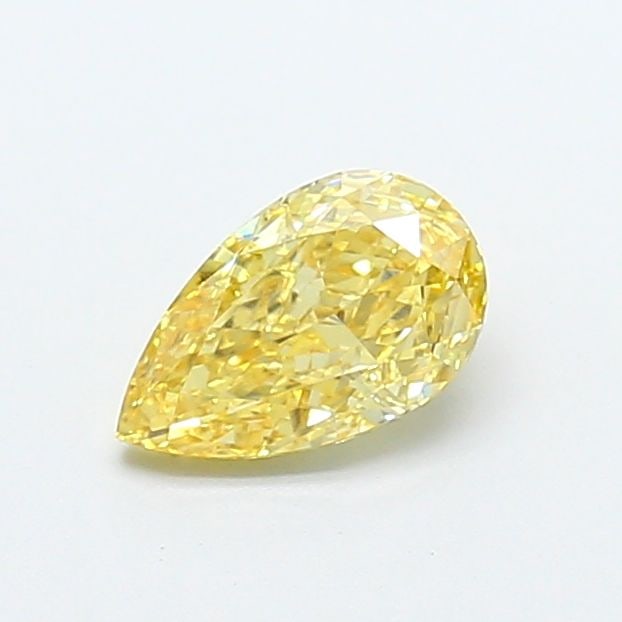 Loose Diamond - PEAR 0.91ct Fancy Intense Yellow VS1: Loose Diamond - PEAR 0.91ct Fancy Intense Yellow VS1 Source: This is a real non-mined Diamond that has been grown in a lab Shape: PEAR Carats: 0.91 Color: Fancy Intense Yellow Certification: IGI Video