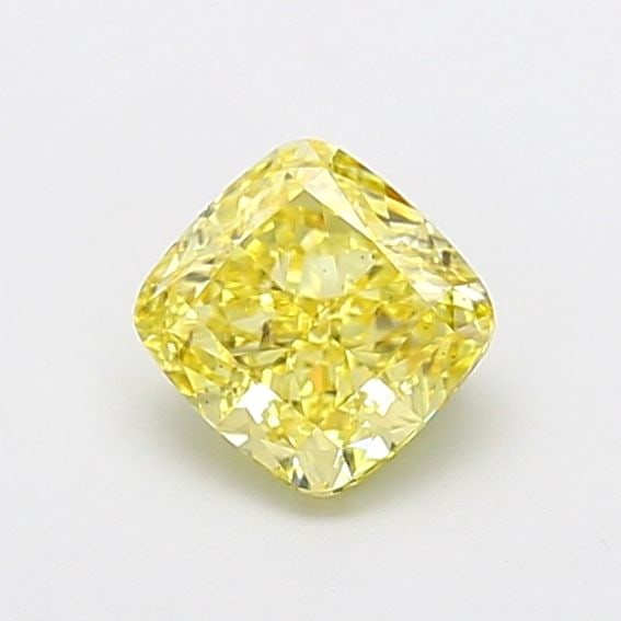 Loose Diamond - CUSHION MODIFIED 1.11ct Fancy Intense Yellow VS2: Loose Diamond - CUSHION MODIFIED 1.11ct Fancy Intense Yellow VS2 Source: This is a real non-mined Diamond that has been grown in a lab Shape: CUSHION MODIFIED Carats: 1.11 Color: Fancy Intense Yellow 
