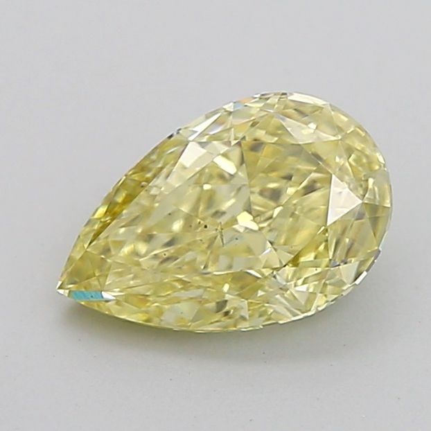 Loose Diamond - PEAR 1.01ct Fancy Yellow VS2: Loose Diamond - PEAR 1.01ct Fancy Yellow VS2 Source: This is a real non-mined Diamond that has been grown in a lab Shape: PEAR Carats: 1.01 Color: Fancy Yellow Certification: IGI Video: