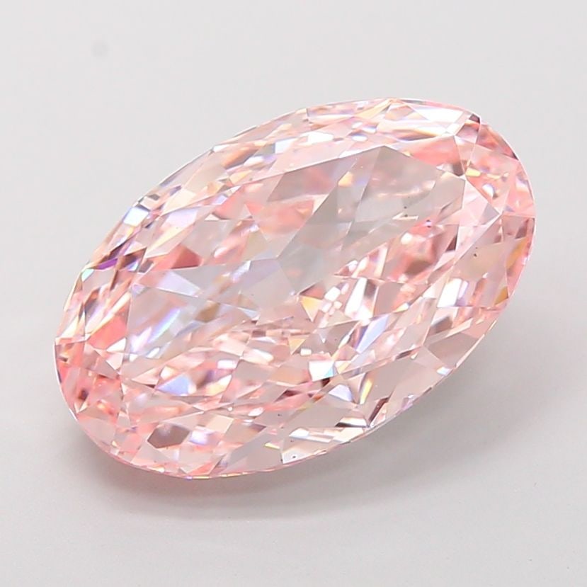 Loose Diamond - OVAL 7.03ct Fancy Intense Pink VS2: Loose Diamond - OVAL 7.03ct Fancy Intense Pink VS2 Source: This is a real non-mined Diamond that has been grown in a lab Shape: OVAL Carats: 7.03 Color: Fancy Intense Pink Certification: IGI Video: