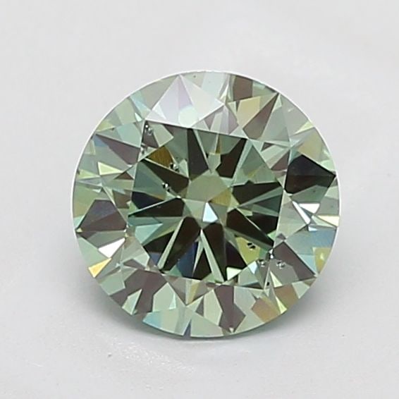 Loose Diamond - ROUND 2.01ct Fancy Vivid Green SI1: Loose Diamond - ROUND 2.01ct Fancy Vivid Green SI1 Source: This is a real non-mined Diamond that has been grown in a lab Shape: ROUND Carats: 2.01 Color: Fancy Vivid Green Certification: IGI Video: