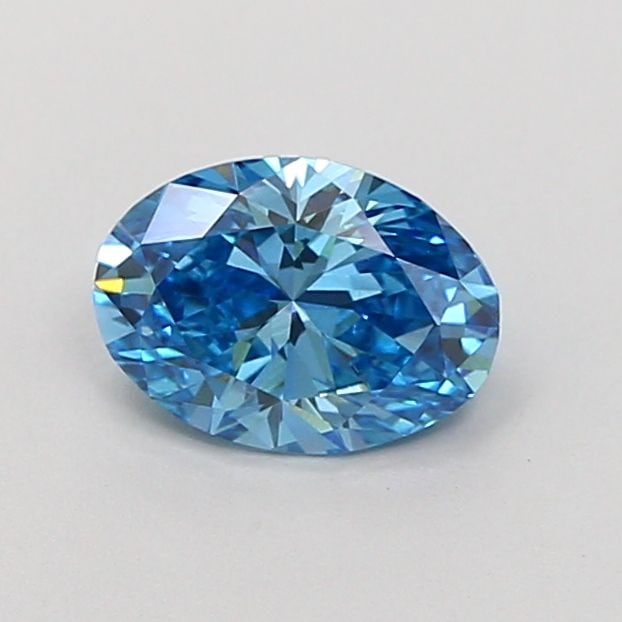 Loose Diamond - OVAL 1.01ct Fancy Vivid Blue VVS2: Loose Diamond - OVAL 1.01ct Fancy Vivid Blue VVS2 Source: This is a real non-mined Diamond that has been grown in a lab Shape: OVAL Carats: 1.01 Color: Fancy Vivid Blue Certification: IGI Video:
