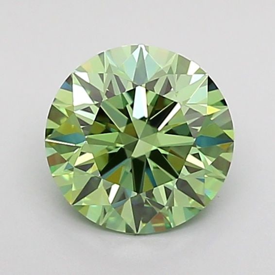 Ideal Loose Diamond - ROUND 1.01ct Fancy Vivid Green VVS2: Ideal Loose Diamond - ROUND 1.01ct Fancy Vivid Green VVS2 Source: This is a real non-mined Diamond that has been grown in a lab Shape: ROUND Carats: 1.01 Color: Fancy Vivid Green Certification: IGI Th