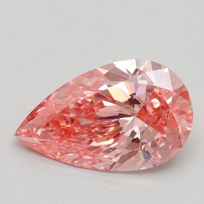 Loose Diamond - PEAR 0.76ct Fancy Vivid Pink VS2: Loose Diamond - PEAR 0.76ct Fancy Vivid Pink VS2 Source: This is a real non-mined Diamond that has been grown in a lab Shape: PEAR Carats: 0.76 Color: Fancy Vivid Pink Certification: IGI Video: