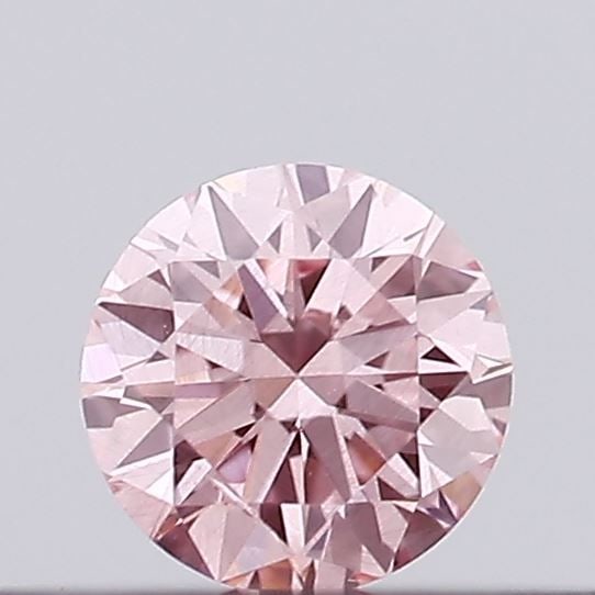 Loose Diamond - ROUND 0.14ct Fancy Intense Pink SI2: Loose Diamond - ROUND 0.14ct Fancy Intense Pink SI2 Source: This is a real non-mined Diamond that has been grown in a lab Shape: ROUND Carats: 0.14 Color: Fancy Intense Pink Certification: IGI Video: