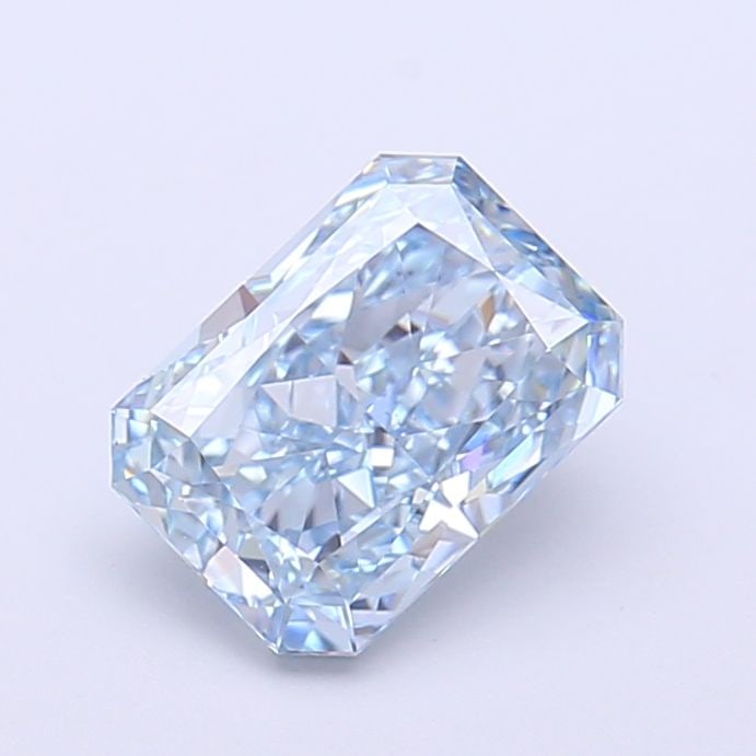 Loose Diamond - RADIANT 1.51ct Fancy Vivid Blue VS1: Loose Diamond - RADIANT 1.51ct Fancy Vivid Blue VS1 Source: This is a real non-mined Diamond that has been grown in a lab Shape: RADIANT Carats: 1.51 Color: Fancy Vivid Blue Certification: IGI Video: