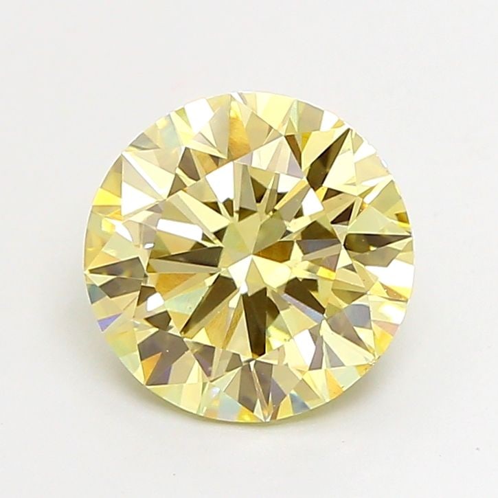 Loose Diamond - ROUND 3.01ct Fancy Yellow VS2: Loose Diamond - ROUND 3.01ct Fancy Yellow VS2 Source: This is a real non-mined Diamond that has been grown in a lab Shape: ROUND Carats: 3.01 Color: Fancy Yellow Certification: IGI Video: