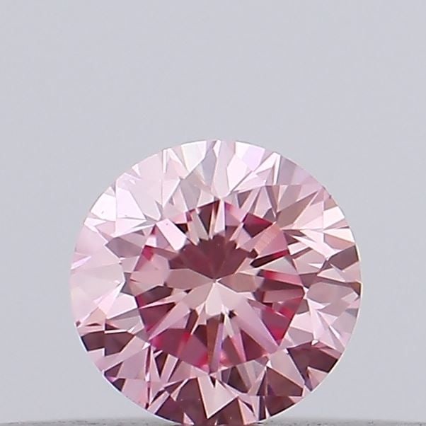 Loose Diamond - ROUND 0.19ct Fancy Vivid Pink VVS2: Loose Diamond - ROUND 0.19ct Fancy Vivid Pink VVS2 Source: This is a real non-mined Diamond that has been grown in a lab Shape: ROUND Carats: 0.19 Color: Fancy Vivid Pink Certification: IGI Video: