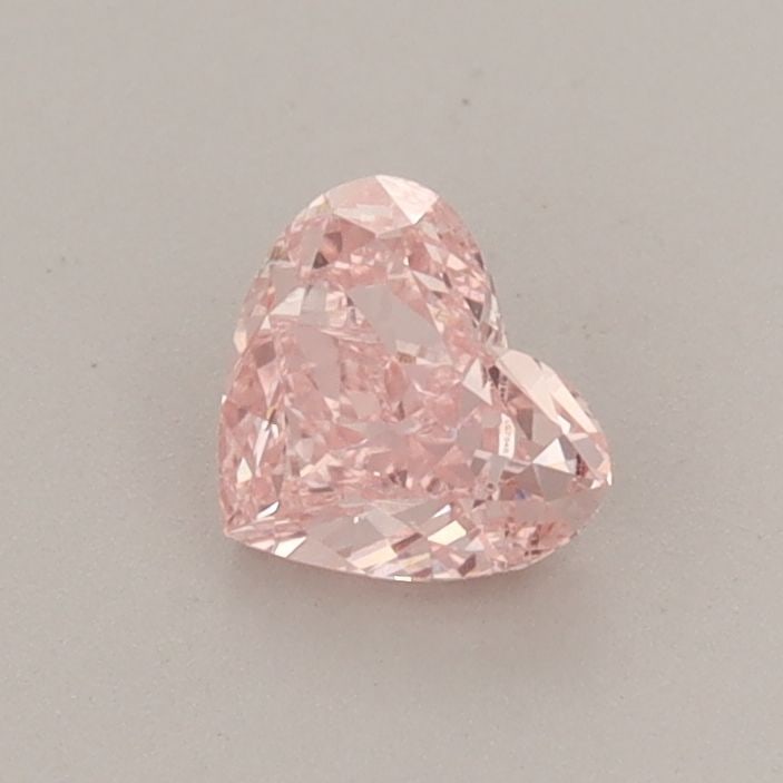 Loose Diamond - HEART 0.49ct Fancy Vivid Pink VS1: Loose Diamond - HEART 0.49ct Fancy Vivid Pink VS1 Source: This is a real non-mined Diamond that has been grown in a lab Shape: HEART Carats: 0.49 Color: Fancy Vivid Pink Certification: IGI Video: