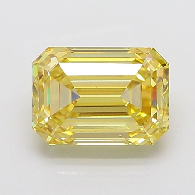 Loose Diamond - EMERALD 3.8ct Fancy Yellow VS1: Loose Diamond - EMERALD 3.8ct Fancy Yellow VS1 Source: This is a real non-mined Diamond that has been grown in a lab Shape: EMERALD Carats: 3.8 Color: Fancy Yellow Certification: IGI Video: