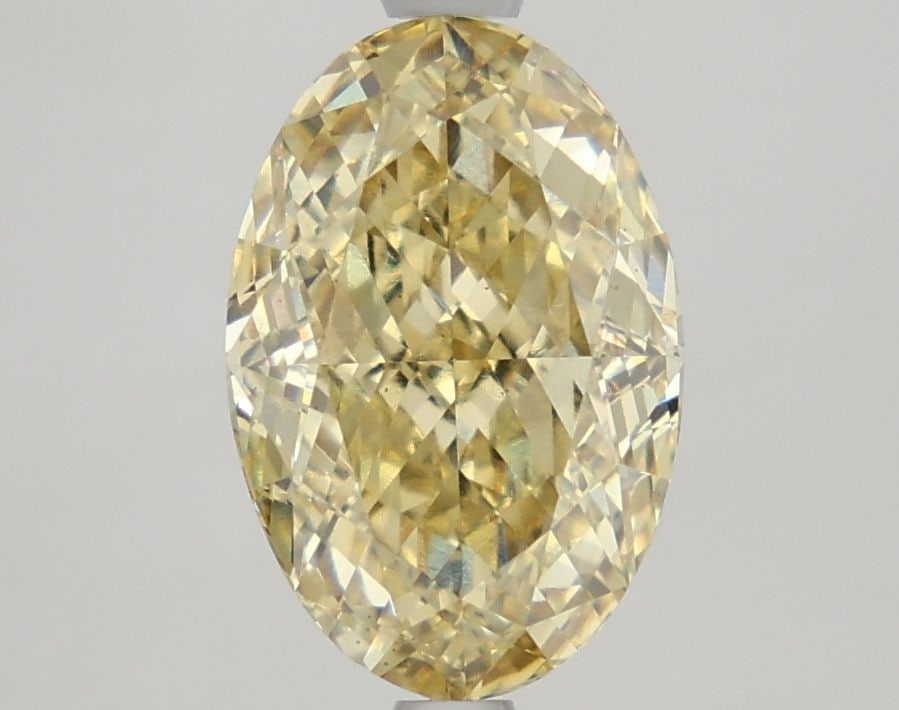 Loose Diamond - OVAL 3.03ct Fancy Intense Yellow VS2: Loose Diamond - OVAL 3.03ct Fancy Intense Yellow VS2 Source: This is a real non-mined Diamond that has been grown in a lab Shape: OVAL Carats: 3.03 Color: Fancy Intense Yellow Certification: IGI Video