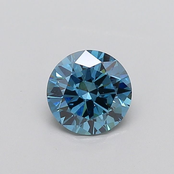 Loose Diamond - ROUND 1.26ct Fancy Vivid Blue VS1: Loose Diamond - ROUND 1.26ct Fancy Vivid Blue VS1 Source: This is a real non-mined Diamond that has been grown in a lab Shape: ROUND Carats: 1.26 Color: Fancy Vivid Blue Certification: IGI The Diamond