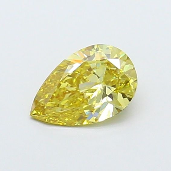 Loose Diamond - PEAR 0.97ct Fancy Intense Yellow VS1: Loose Diamond - PEAR 0.97ct Fancy Intense Yellow VS1 Source: This is a real non-mined Diamond that has been grown in a lab Shape: PEAR Carats: 0.97 Color: Fancy Intense Yellow Certification: IGI Video
