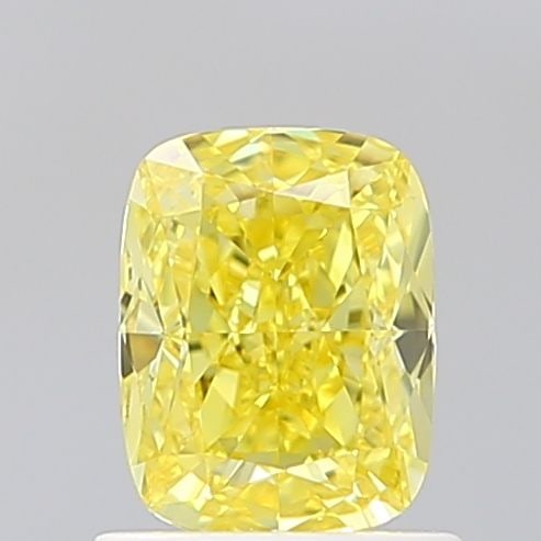 Loose Diamond - CUSHION MODIFIED 1.12ct Fancy Vivid Yellow VVS2: Loose Diamond - CUSHION MODIFIED 1.12ct Fancy Vivid Yellow VVS2 Source: This is a real non-mined Diamond that has been grown in a lab Shape: CUSHION MODIFIED Carats: 1.12 Color: Fancy Vivid Yellow Cer