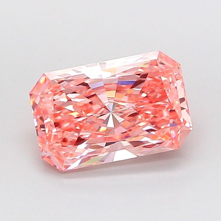 Loose Diamond - RADIANT 2.05ct Fancy Vivid Pink VVS2: Loose Diamond - RADIANT 2.05ct Fancy Vivid Pink VVS2 Source: This is a real non-mined Diamond that has been grown in a lab Shape: RADIANT Carats: 2.05 Color: Fancy Vivid Pink Certification: IGI Video: