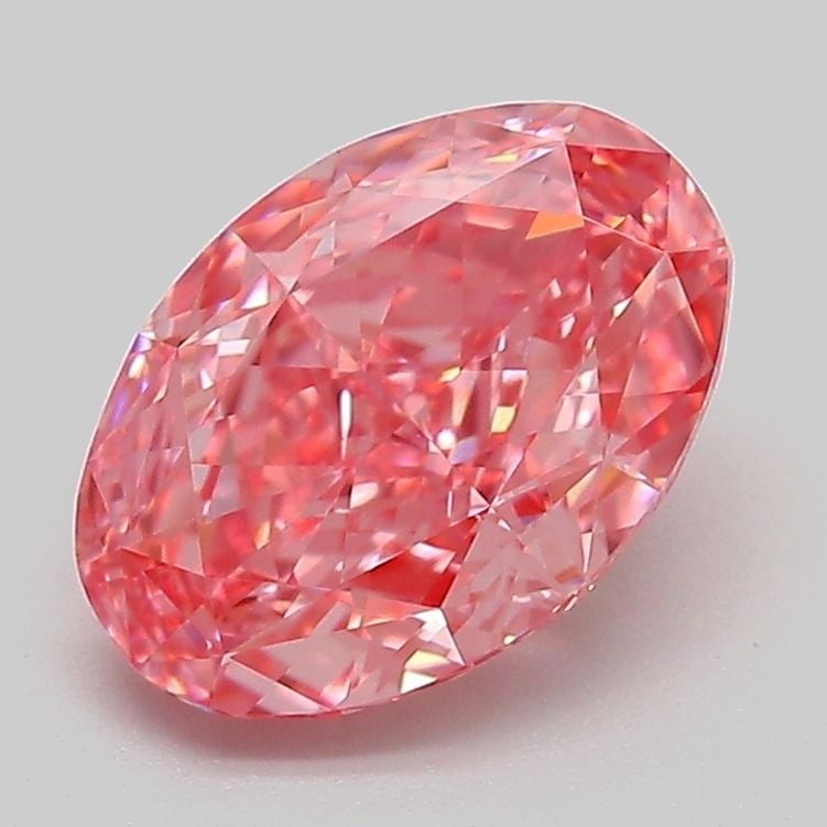 Loose Diamond - OVAL 2.08ct Fancy Vivid Pink VVS2: Loose Diamond - OVAL 2.08ct Fancy Vivid Pink VVS2 Source: This is a real non-mined Diamond that has been grown in a lab Shape: OVAL Carats: 2.08 Color: Fancy Vivid Pink Certification: IGI Video: