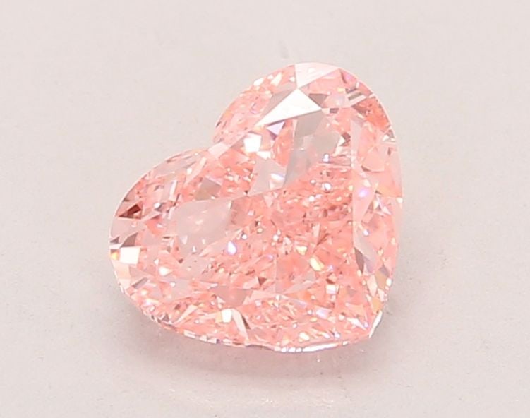 Loose Diamond - HEART 1.49ct Fancy Vivid Pink VVS2: Loose Diamond - HEART 1.49ct Fancy Vivid Pink VVS2 Source: This is a real non-mined Diamond that has been grown in a lab Shape: HEART Carats: 1.49 Color: Fancy Vivid Pink Certification: IGI Video: