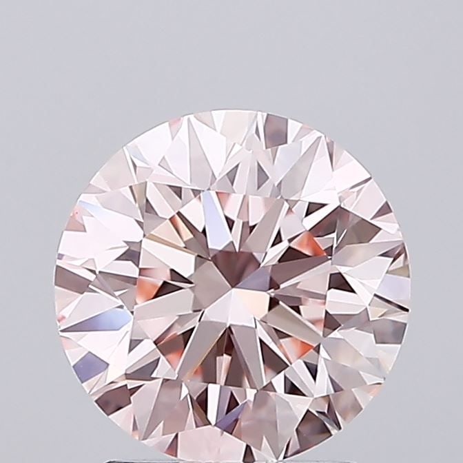 Loose Diamond - ROUND 2.09ct Fancy Intense Pink VVS2: Loose Diamond - ROUND 2.09ct Fancy Intense Pink VVS2 Source: This is a real non-mined Diamond that has been grown in a lab Shape: ROUND Carats: 2.09 Color: Fancy Intense Pink Certification: IGI Video: