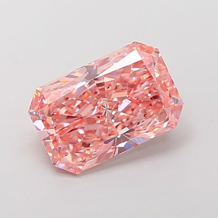 Loose Diamond - RADIANT 4.04ct Fancy Vivid Pink SI1: Loose Diamond - RADIANT 4.04ct Fancy Vivid Pink SI1 Source: This is a real non-mined Diamond that has been grown in a lab Shape: RADIANT Carats: 4.04 Color: Fancy Vivid Pink Certification: IGI Video: