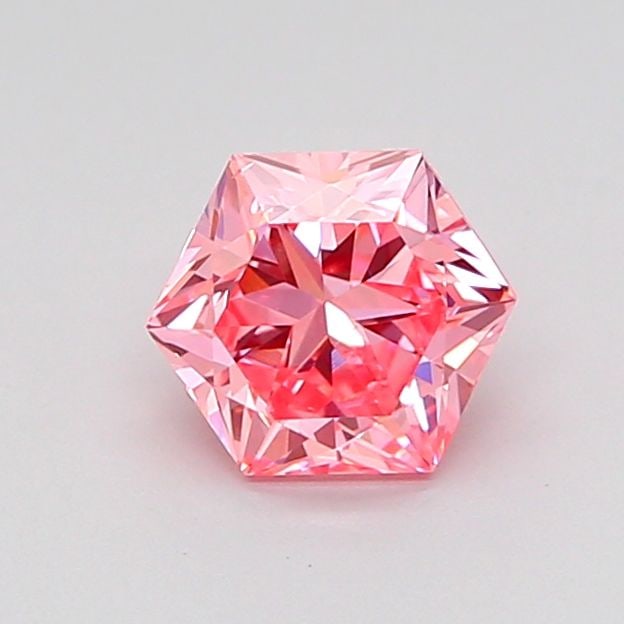 Loose Diamond - OCTAGONAL 0.84ct Fancy Vivid Pink VS2: Loose Diamond - OCTAGONAL 0.84ct Fancy Vivid Pink VS2 Source: This is a real non-mined Diamond that has been grown in a lab Shape: OCTAGONAL Carats: 0.84 Color: Fancy Vivid Pink Certification: IGI Vid
