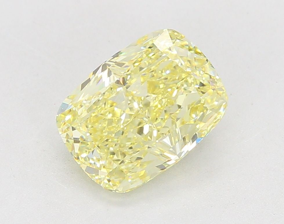 Loose Diamond - CUSHION MODIFIED 3.04ct Fancy Yellow VS1: Loose Diamond - CUSHION MODIFIED 3.04ct Fancy Yellow VS1 Source: This is a real non-mined Diamond that has been grown in a lab Shape: CUSHION MODIFIED Carats: 3.04 Color: Fancy Yellow Certification: I