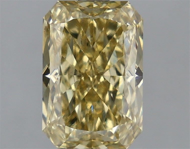 Loose Diamond - RADIANT 2.52ct Fancy Intense Yellow VS1: Loose Diamond - RADIANT 2.52ct Fancy Intense Yellow VS1 Source: This is a real non-mined Diamond that has been grown in a lab Shape: RADIANT Carats: 2.52 Color: Fancy Intense Yellow Certification: IGI
