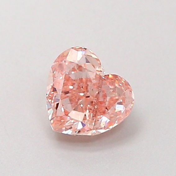 Loose Diamond - HEART 0.52ct Fancy Pinkish Brown SI1: Loose Diamond - HEART 0.52ct Fancy Pinkish Brown SI1 Source: This is a real non-mined Diamond that has been grown in a lab Shape: HEART Carats: 0.52 Color: Fancy Pinkish Brown Certification: IGI Video