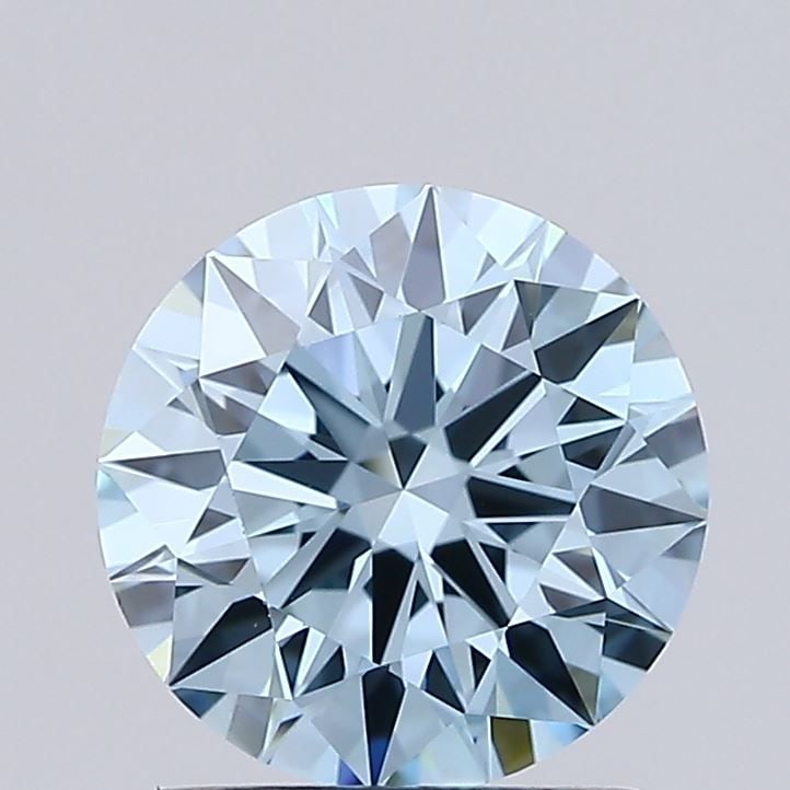 Ideal Loose Diamond - ROUND 1.53ct Fancy Vivid Blue VVS1: Ideal Loose Diamond - ROUND 1.53ct Fancy Vivid Blue VVS1 Source: This is a real non-mined Diamond that has been grown in a lab Shape: ROUND Carats: 1.53 Color: Fancy Vivid Blue Certification: IGI Vide