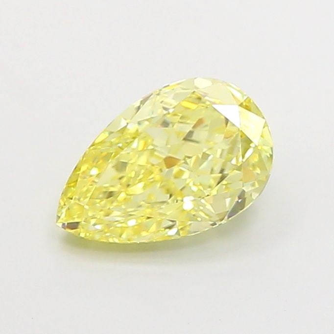 Loose Diamond - PEAR 1.38ct Fancy Intense Yellow VS2: Loose Diamond - PEAR 1.38ct Fancy Intense Yellow VS2 Source: This is a real non-mined Diamond that has been grown in a lab Shape: PEAR Carats: 1.38 Color: Fancy Intense Yellow Certification: IGI Video