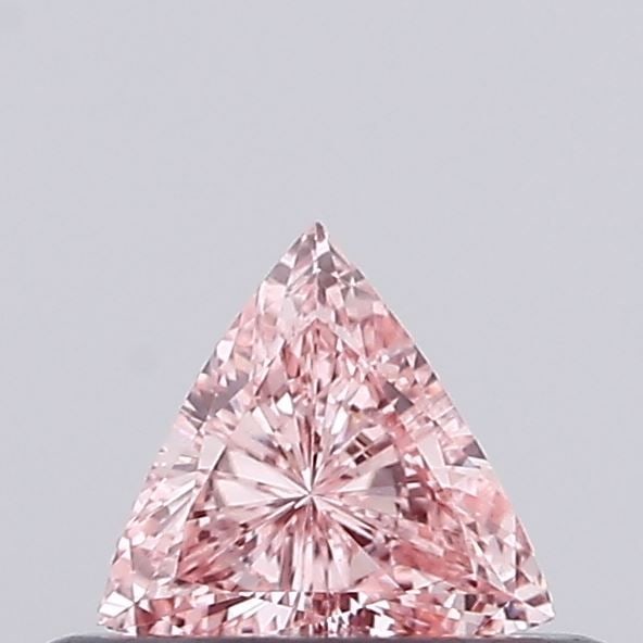Loose Diamond - TRIANGULAR 0.19ct Fancy Vivid Pink VVS2: Loose Diamond - TRIANGULAR 0.19ct Fancy Vivid Pink VVS2 Source: This is a real non-mined Diamond that has been grown in a lab Shape: TRIANGULAR Carats: 0.19 Color: Fancy Vivid Pink Certification: NONE