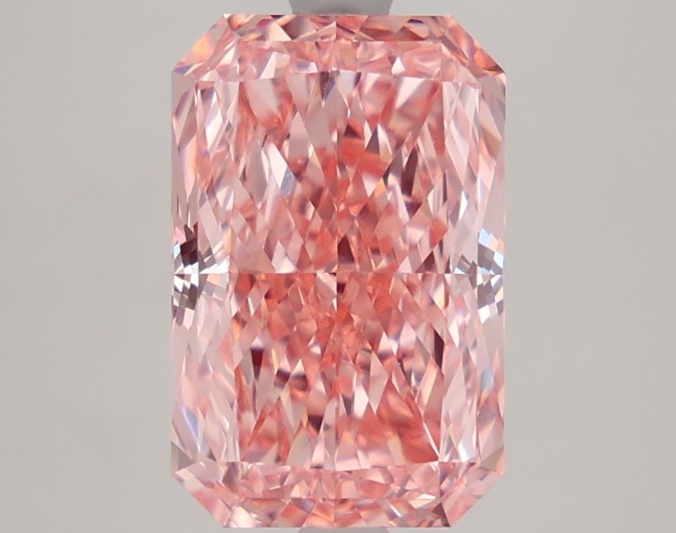 Loose Diamond - RADIANT 3.73ct Fancy Vivid Pink VVS2: Loose Diamond - RADIANT 3.73ct Fancy Vivid Pink VVS2 Source: This is a real non-mined Diamond that has been grown in a lab Shape: RADIANT Carats: 3.73 Color: Fancy Vivid Pink Certification: IGI Video:
