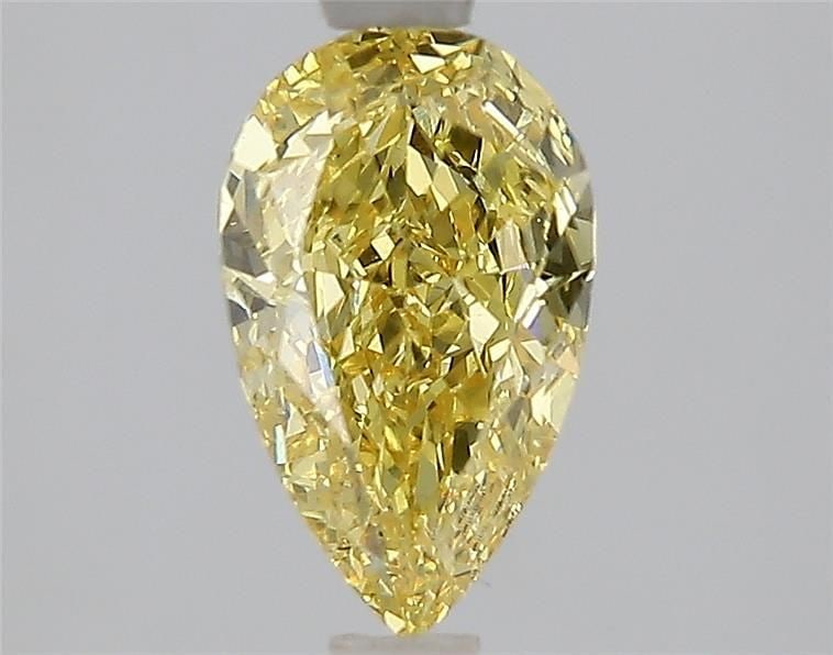 Loose Diamond - PEAR 1.52ct Fancy Intense Yellow VVS2: Loose Diamond - PEAR 1.52ct Fancy Intense Yellow VVS2 Source: This is a real non-mined Diamond that has been grown in a lab Shape: PEAR Carats: 1.52 Color: Fancy Intense Yellow Certification: IGI Vide
