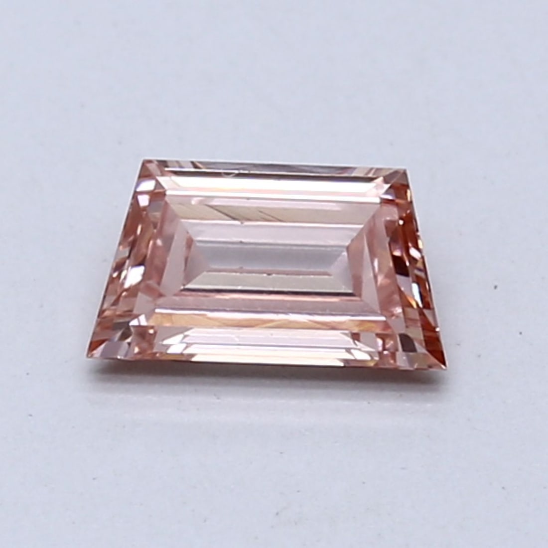 Loose Diamond - TRAPEZOID 0.59ct Fancy Intense Pink VS1: Loose Diamond - TRAPEZOID 0.59ct Fancy Intense Pink VS1 Source: This is a real non-mined Diamond that has been grown in a lab Shape: TRAPEZOID Carats: 0.59 Color: Fancy Intense Pink Certification: NON
