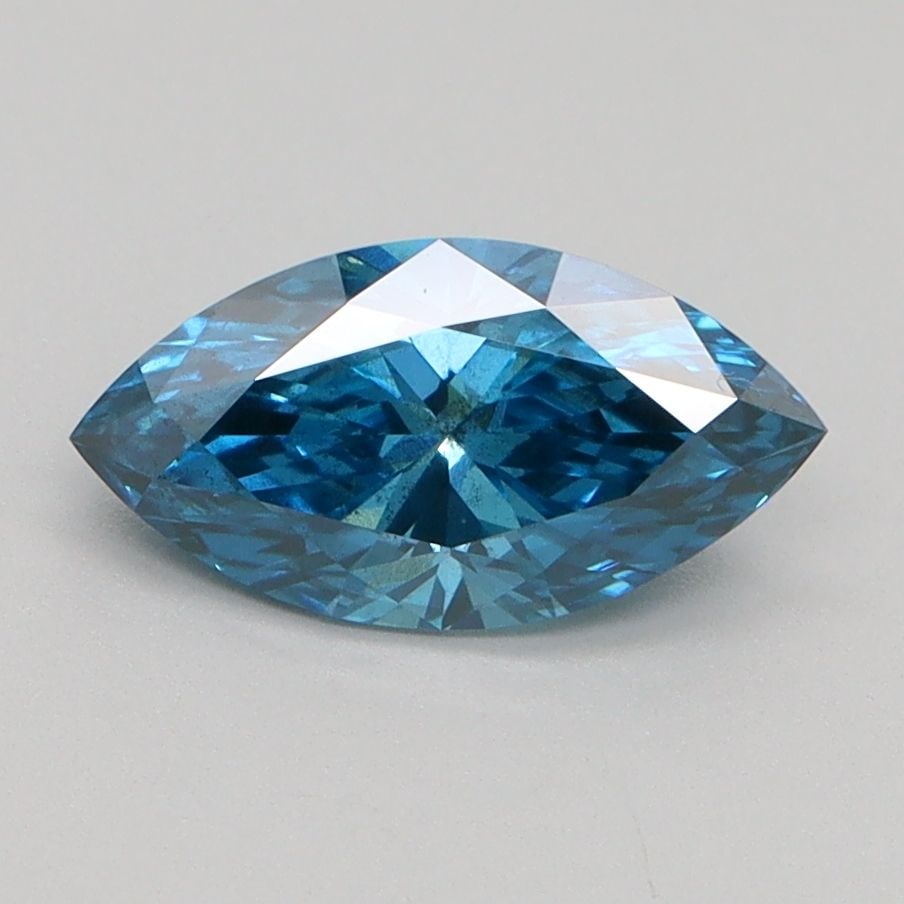 Loose Diamond - MARQUISE 1.01ct Fancy Vivid Blue SI2: Loose Diamond - MARQUISE 1.01ct Fancy Vivid Blue SI2 Source: This is a real non-mined Diamond that has been grown in a lab Shape: MARQUISE Carats: 1.01 Color: Fancy Vivid Blue Certification: IGI Video