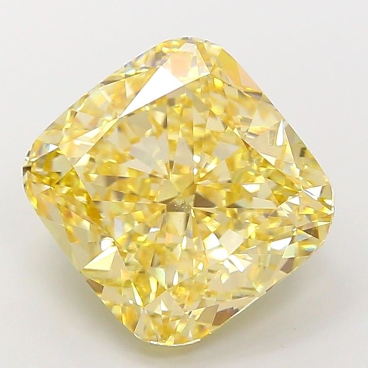 Loose Diamond - CUSHION MODIFIED 7.07ct Fancy Yellow VS1: Loose Diamond - CUSHION MODIFIED 7.07ct Fancy Yellow VS1 Source: This is a real non-mined Diamond that has been grown in a lab Shape: CUSHION MODIFIED Carats: 7.07 Color: Fancy Yellow Certification: I