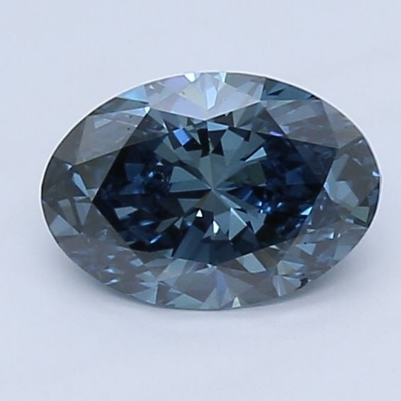 Loose Diamond - OVAL 1.02ct Fancy Vivid Blue SI1: Loose Diamond - OVAL 1.02ct Fancy Vivid Blue SI1 Source: This is a real non-mined Diamond that has been grown in a lab Shape: OVAL Carats: 1.02 Color: Fancy Vivid Blue Certification: IGI Video: