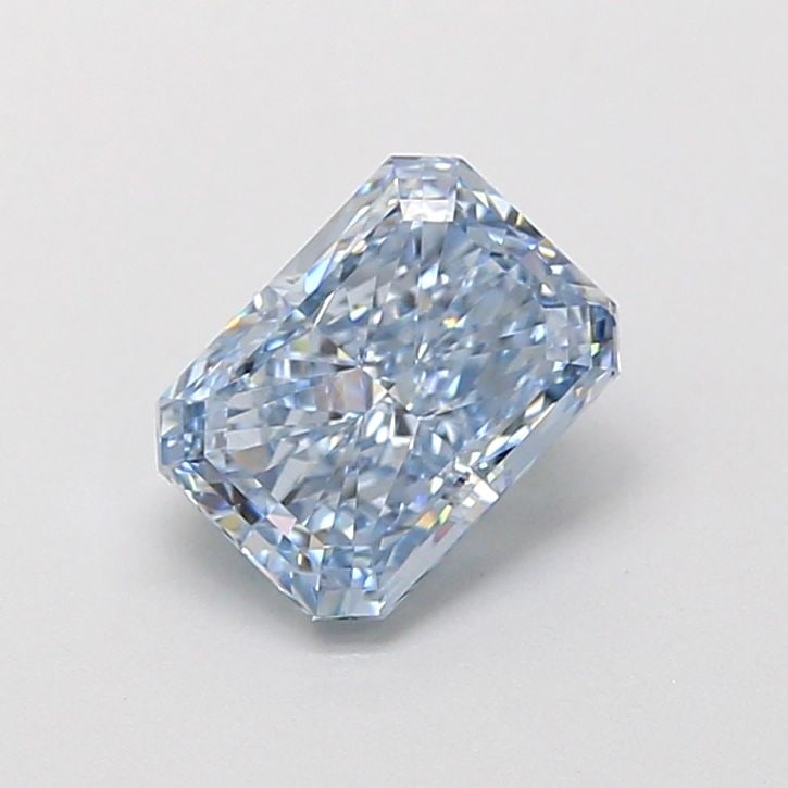 Loose Diamond - RADIANT 1.12ct Fancy Vivid Blue VS2: Loose Diamond - RADIANT 1.12ct Fancy Vivid Blue VS2 Source: This is a real non-mined Diamond that has been grown in a lab Shape: RADIANT Carats: 1.12 Color: Fancy Vivid Blue Certification: IGI Video: