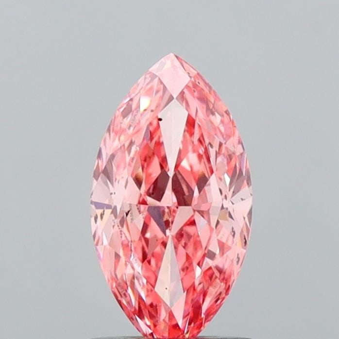 Loose Diamond - MARQUISE 1.17ct Fancy Vivid Pink SI1: Loose Diamond - MARQUISE 1.17ct Fancy Vivid Pink SI1 Source: This is a real non-mined Diamond that has been grown in a lab Shape: MARQUISE Carats: 1.17 Color: Fancy Vivid Pink Certification: IGI Video