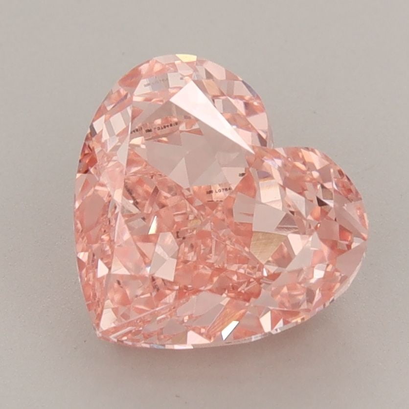 Loose Diamond - HEART 2.59ct Fancy Vivid Pink VVS2: Loose Diamond - HEART 2.59ct Fancy Vivid Pink VVS2 Source: This is a real non-mined Diamond that has been grown in a lab Shape: HEART Carats: 2.59 Color: Fancy Vivid Pink Certification: IGI Video: