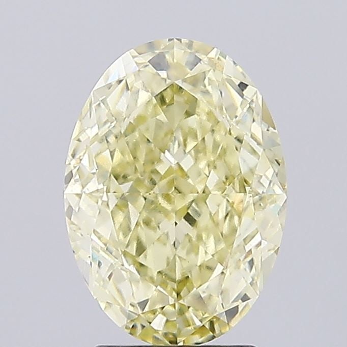 Loose Diamond - OVAL 3.07ct Fancy Yellow VS1: Loose Diamond - OVAL 3.07ct Fancy Yellow VS1 Source: This is a real non-mined Diamond that has been grown in a lab Shape: OVAL Carats: 3.07 Color: Fancy Yellow Certification: IGI Video: