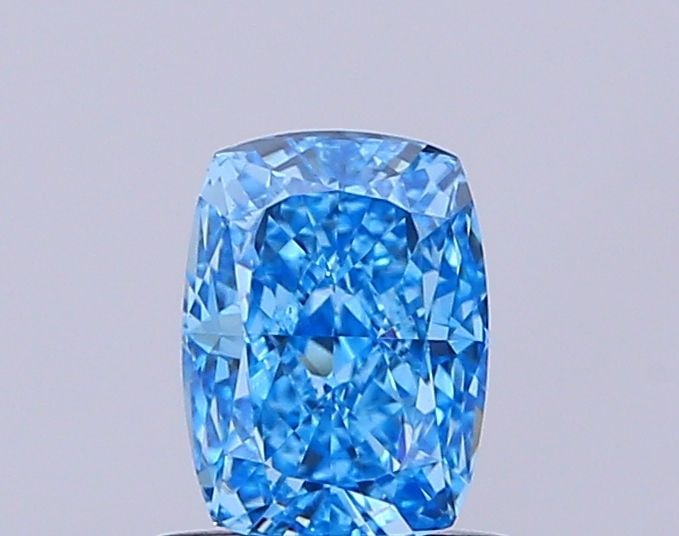 Loose Diamond - CUSHION MODIFIED 1.04ct Fancy Vivid Blue VS1: Loose Diamond - CUSHION MODIFIED 1.04ct Fancy Vivid Blue VS1 Source: This is a real non-mined Diamond that has been grown in a lab Shape: CUSHION MODIFIED Carats: 1.04 Color: Fancy Vivid Blue Certific