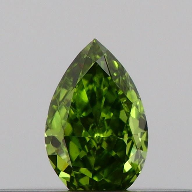 Loose Diamond - PEAR 0.11ct Fancy Vivid Green VS1: Loose Diamond - PEAR 0.11ct Fancy Vivid Green VS1 Source: This is a real non-mined Diamond that has been grown in a lab Shape: PEAR Carats: 0.11 Color: Fancy Vivid Green Certification: IGI Video: