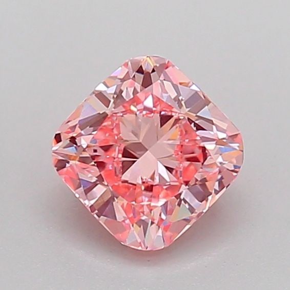 Loose Diamond - CUSHION MODIFIED 1.08ct Fancy Vivid Pink VVS2: Loose Diamond - CUSHION MODIFIED 1.08ct Fancy Vivid Pink VVS2 Source: This is a real non-mined Diamond that has been grown in a lab Shape: CUSHION MODIFIED Carats: 1.08 Color: Fancy Vivid Pink Certifi
